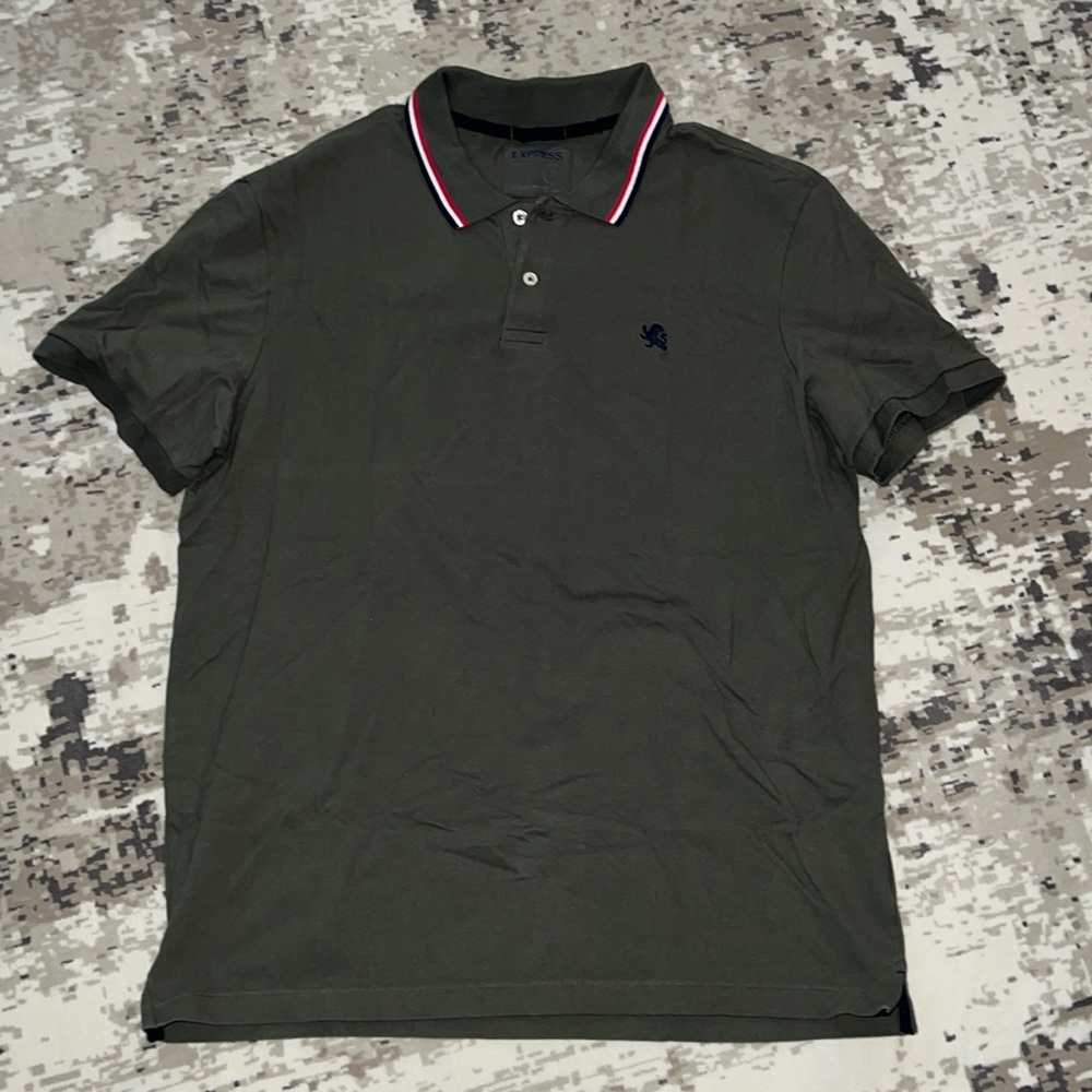 Express Logo Piqué Polo